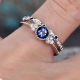 Conjunto de Anillos de Oro La Reina