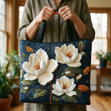 Bolso Artisanal Acolchado - Magnolia Delicada