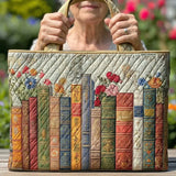 Bolso Tote Acolchado - Biblioteca Encantada