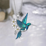 Collar Pajarito Colorido