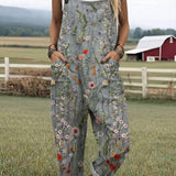 Inés| Pantalones de Jardín Estampados Comfort Fit