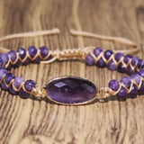 Pulsera elegante de amatista