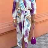 Sofía | Vestido de primavera sofisticado a dos piezas