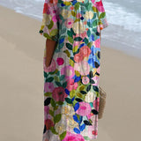 Bente - Vestido Vintage de Flores
